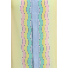 قميص من الحرير متعدد الألوان