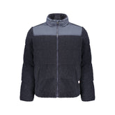 Blue Polyester Men's Jacket