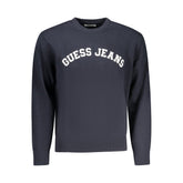 Blue Cotton Men's Sweater