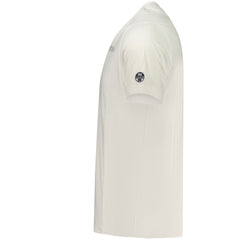 تي شيرت رجالي رجالي قطن أبيض