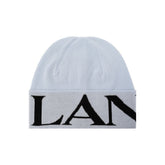 Blue Virgin Wool Beanie