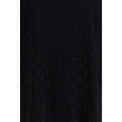 تي شيرت قطن أسود