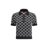 Black Wool Pattern Shirt