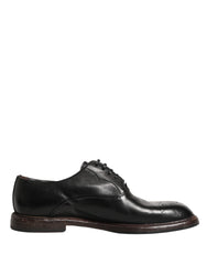 Black Calfskin Leather Oxford Dress Shoes