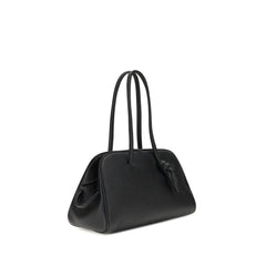 Black Calf Leather Bos Taurus Shoulder Bag