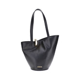 Black Calf Leather Bos Taurus Shoulder Bag