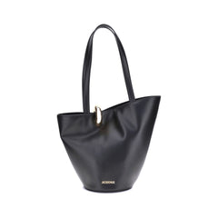 Black Calf Leather Bos Taurus Shoulder Bag