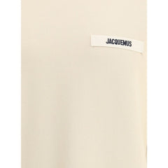 سويت شيرت قطني باللون البيج