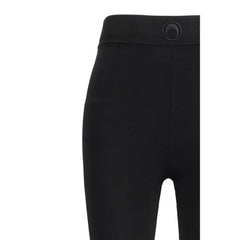 Black Viscose Leggings