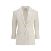 White Wool Blazer