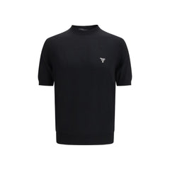 Black Fleece Wool T-Shirt