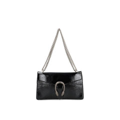 Black Calfskin Crossbody Bag