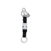 Black Nylon Keychain
