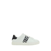 White Calf Leather Bos Taurus Low Top Sneakers