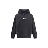 Black Cotton Sweatshirt