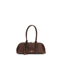 Brown Calf Leather Bos Taurus Shoulder Bag