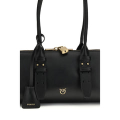 Black Calf Leather Bos Taurus Shoulder Bag