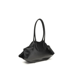 Black Calf Leather Bos Taurus Shoulder Bag