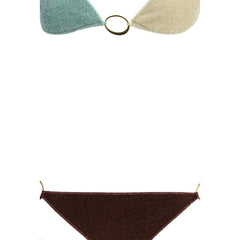 بيكيني متعدد الألوان من البولي أميد