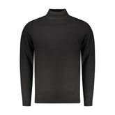 Nero Viscosa Uomo Maglia