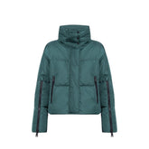 Bicolor Polyamide Coat