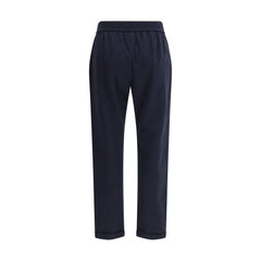 Blue Cotton Joggers (Workout Pants)