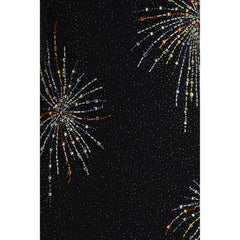 فستان كاجوال من النايلون الأسود