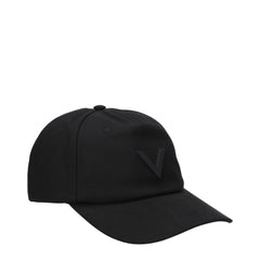 Black Cotton Cap (Baseball Hat)
