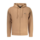 Marrone Cotton Men's Hoodie