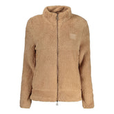 Marrone Polyester Women Sweatshirt