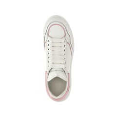 White Calfskin Chunky Sneakers