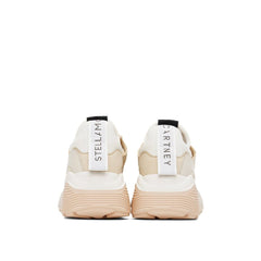 Bicolor Vegan Leather Chunky Sneakers