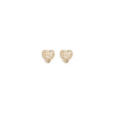 Gold Brass Earrings