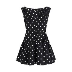 فستان كاجوال قطني متعدد الألوان