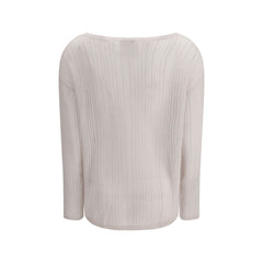 White Cashmere Sweater