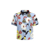 Multicolor Cotton Pattern Shirt