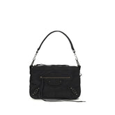 Black Polyamide Shoulder Bag
