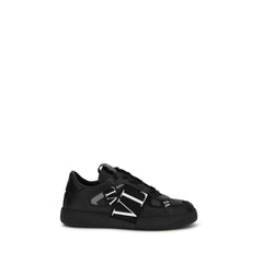 Black Calf Leather Bos Taurus Low Top Sneakers