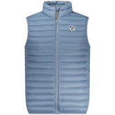 Blu Poliestere Men Jacket