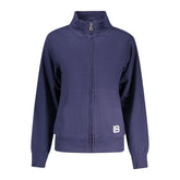 Blu Cotton Women Sweatshirt