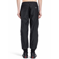 Black Nylon Joggers (Workout Pants)