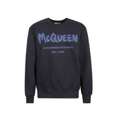 Blue Cotton Sweatshirt