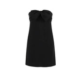 Black Acetate Cocktail Dress