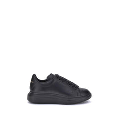 Black Calf Leather Bos Taurus Platform Sneakers