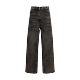 Black Cotton Jeans Denim