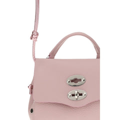 حقيبة كتف Bos Taurus متعددة الألوان من جلد العجل