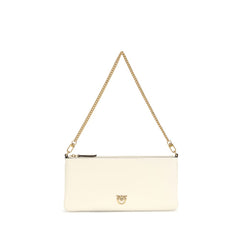 White Calf Leather Bos Taurus Shoulder Bag