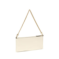 White Calf Leather Bos Taurus Shoulder Bag