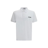 White Cotton Polo Shirt