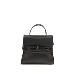Black Calf Leather Bos Taurus Handbag